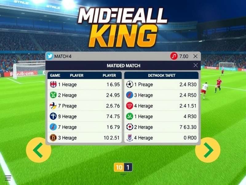 Football Midfield King Match Screenshot